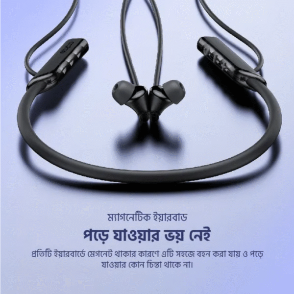 oraimo Necklace Lite Call Vibration Wireless Headphones Model: OEB-311 - Image 2