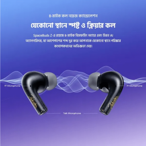 oraimo SpaceBuds Z ANC True Wireless Earphones with Spatial Audio Model: OTW-625 - Image 5