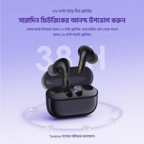 oraimo SpaceBuds Z ANC True Wireless Earphones with Spatial Audio Model: OTW-625 - Image 6