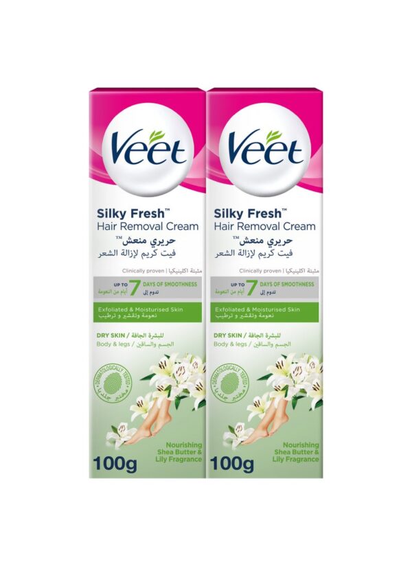 Veet Hair Removal Cream Dry Skin 100ml - UK Variant
