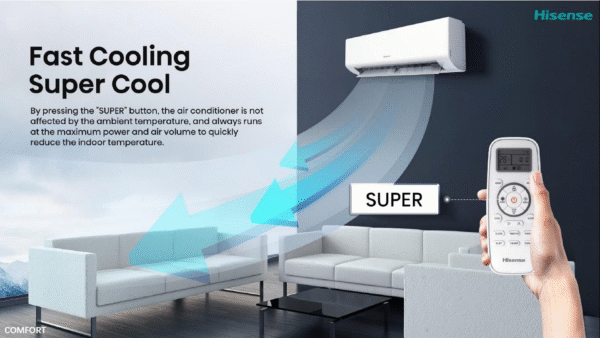 HISENSE 2 TON FULL DC INVERTER AC AS-22TW4RXBTD00BU - Image 11